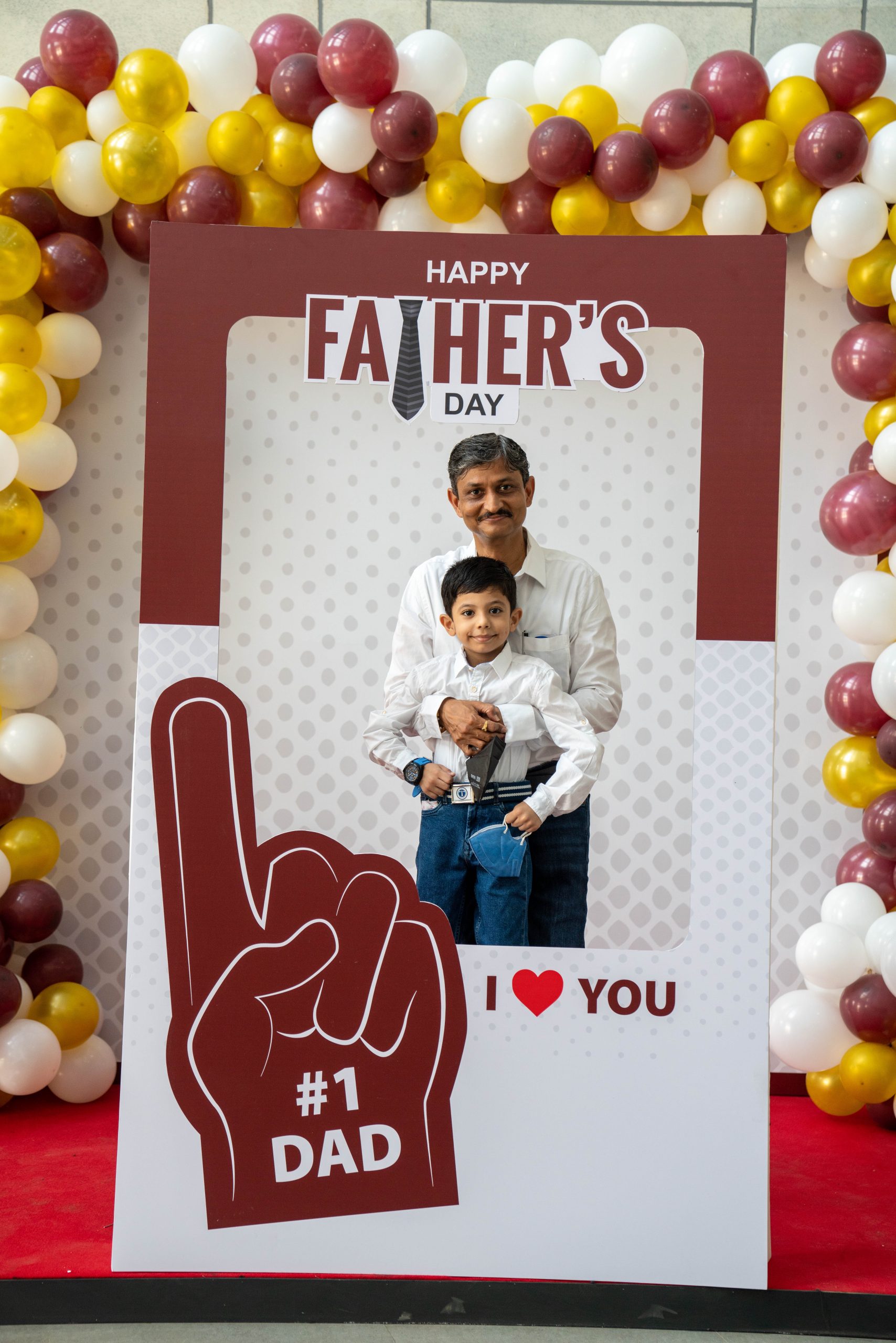 Father's day at LODHA Oakwood School, Wadala